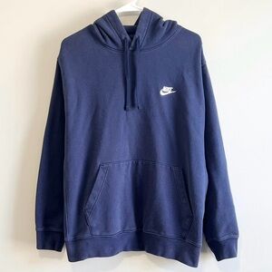 Nike Sportswear Club Fleece Hoodie Logo Sweatshirt
